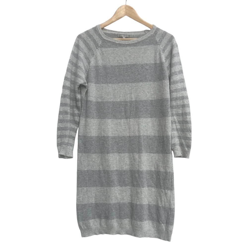 CARINA Ricci merino wool blend made in Italy knit striped dress size small